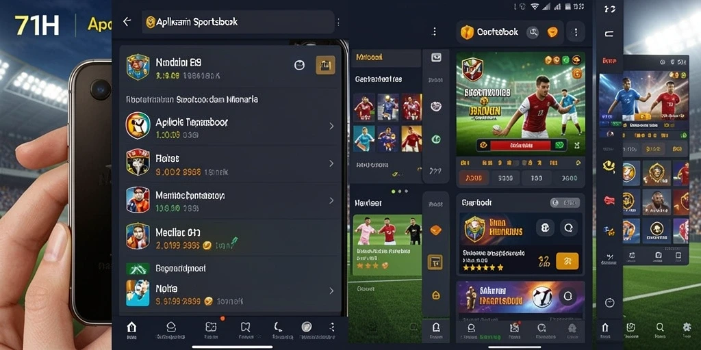 Tampilan gameplay taruhan olahraga di 71H yang menarik dan interaktif.