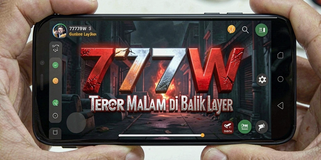 Gameplay seru dan menegangkan di 7777W dengan atmosfer horror.