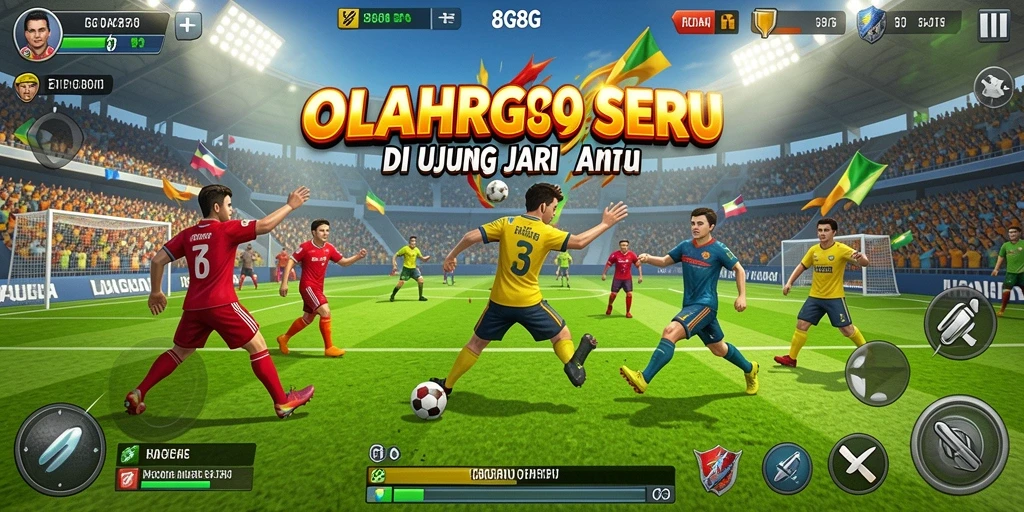 Gameplay menarik 8G8G dengan aksi olahraga seru.