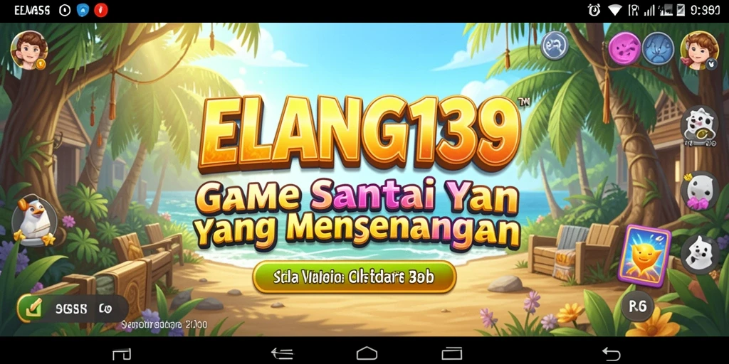 Tampilan gameplay ELANG138 yang penuh warna dan menyenangkan.