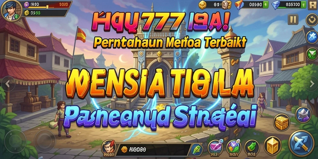 Tampilan gameplay menarik dari HQ777 dalam Tower Defense.