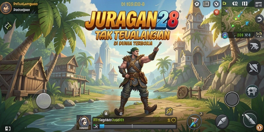 Gameplay JURAGAN28 menunjukkan eksplorasi dunia terbuka yang mengesankan.