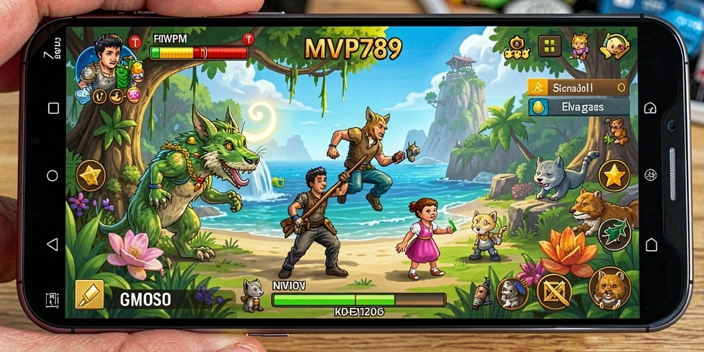 Screenshot dari gameplay MVP789 yang menunjukkan aksi petualangan luar biasa.