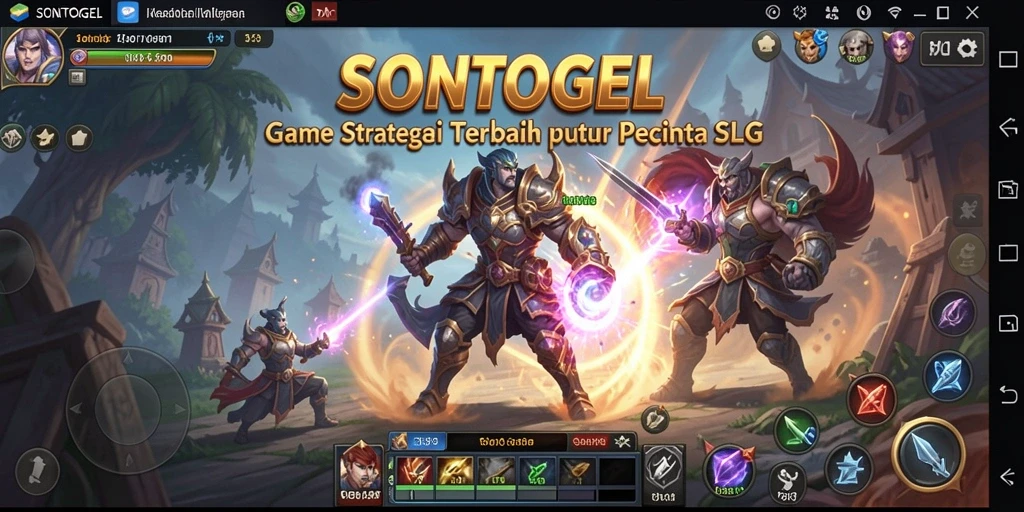 Tangkapan layar gameplay SONTOGEL yang menarik dan strategis.
