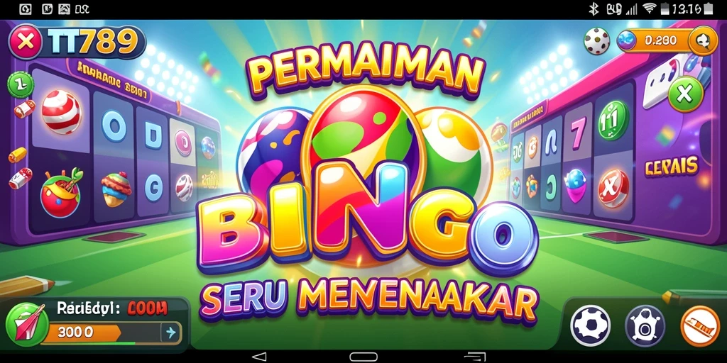 Screenshot gameplay TT789 yang menampilkan serunya permainan Bingo.